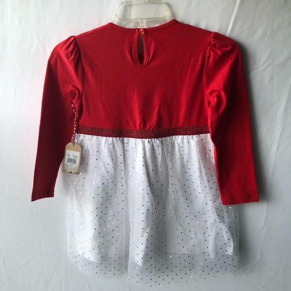 NWT Christmas Dress Girls Nice |Naughty Size XS. Colorful multicolor - Picture 3 of 14